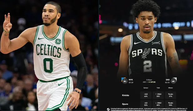 NBA直播-单年季后赛得分突破200分的青少年球员：仅塔图姆、哈珀
